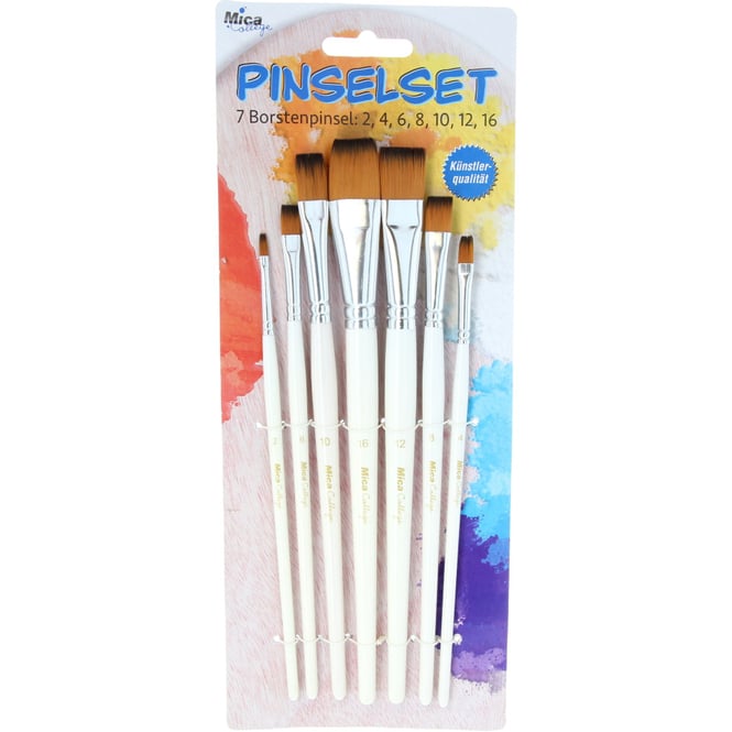 Mica College - Künstler -Pinselset 7-teilig