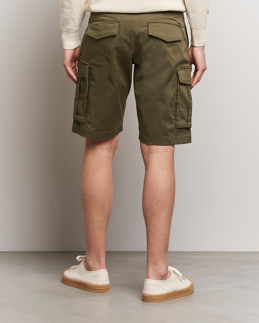 GANT Relaxed Twill Cargo Shorts Juniper Green