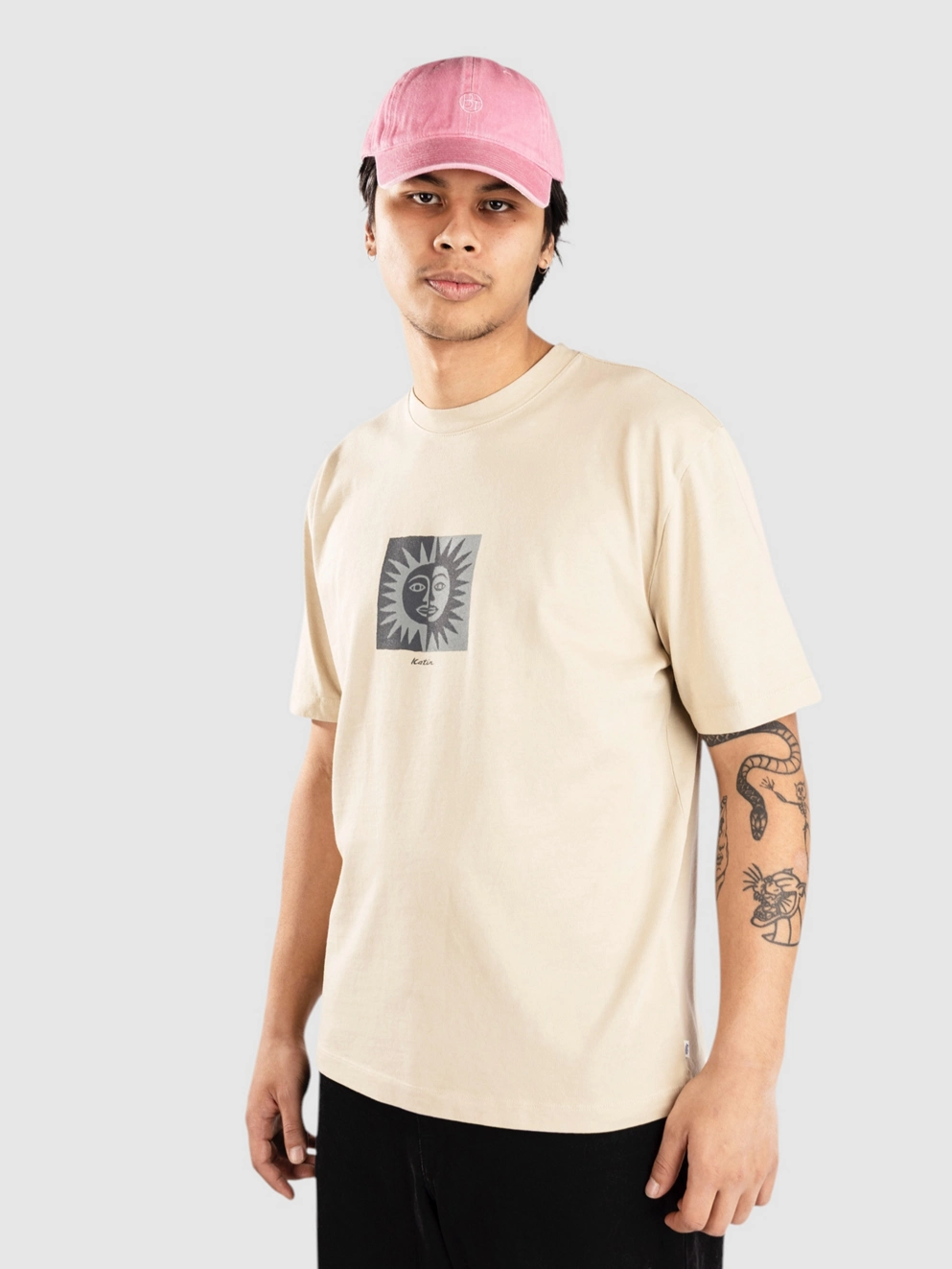 Katin USA Relic Relaxed T-Shirt pelican pigment dye