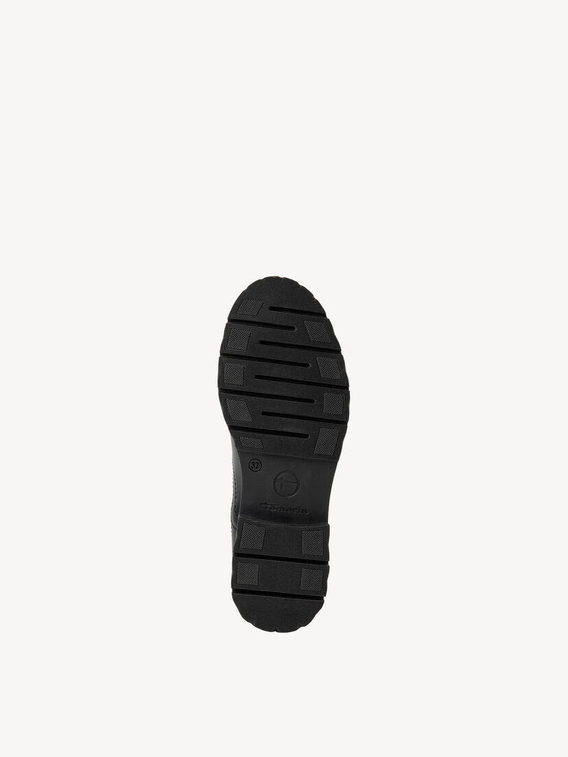 Leren Chelseaboot - zwart