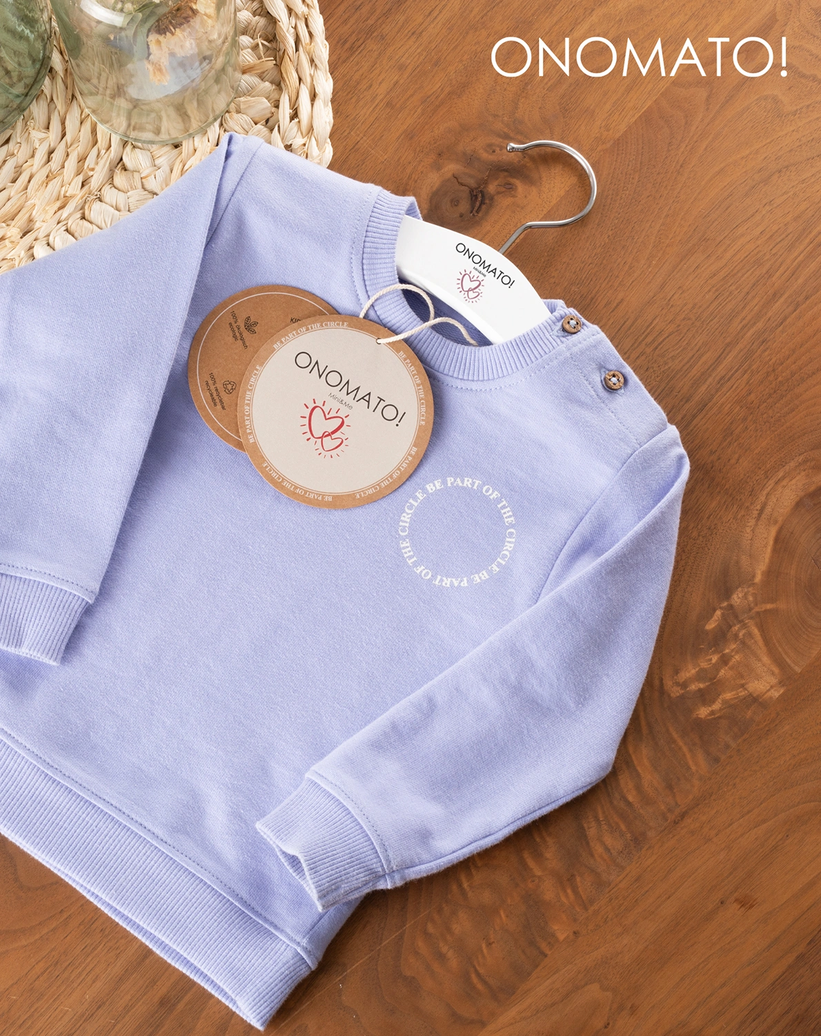 Sweatshirt BUTTONS in easter egg