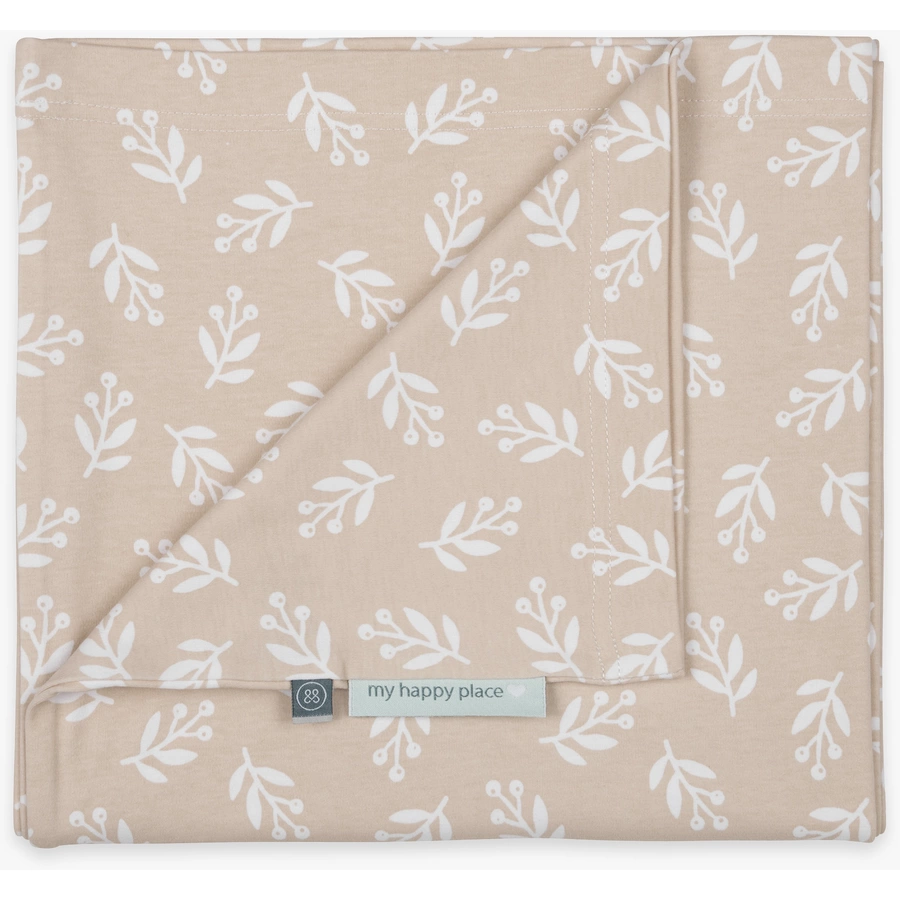 emma & noah Stillkissen Bezug Floral Sand