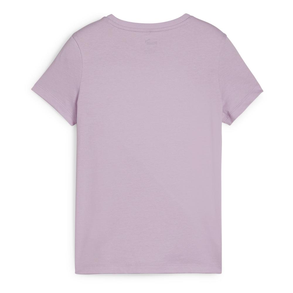 Puma T-shirt Mauve/Blanc Fille Puma Power Tee
