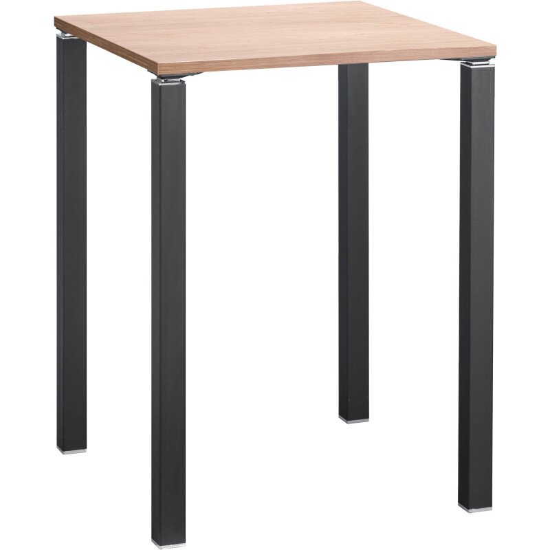 Table haute carrée Eden L 80 x P 80 x H 105 cm