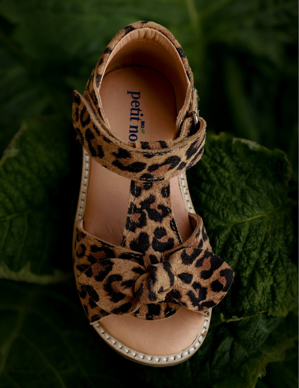 Bow Sandal - Leopard