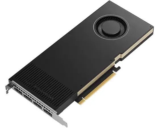 NVIDIA® RTX™ A4000 - Grafikkort - RTX™ A4000 - 16 GB GDDR6 - PCIe 4.0 x16 - 4 x DisplayPort