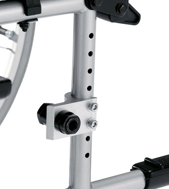 Bischoff & Bischoff Rollstuhl Pyro light silber SB 41 TB