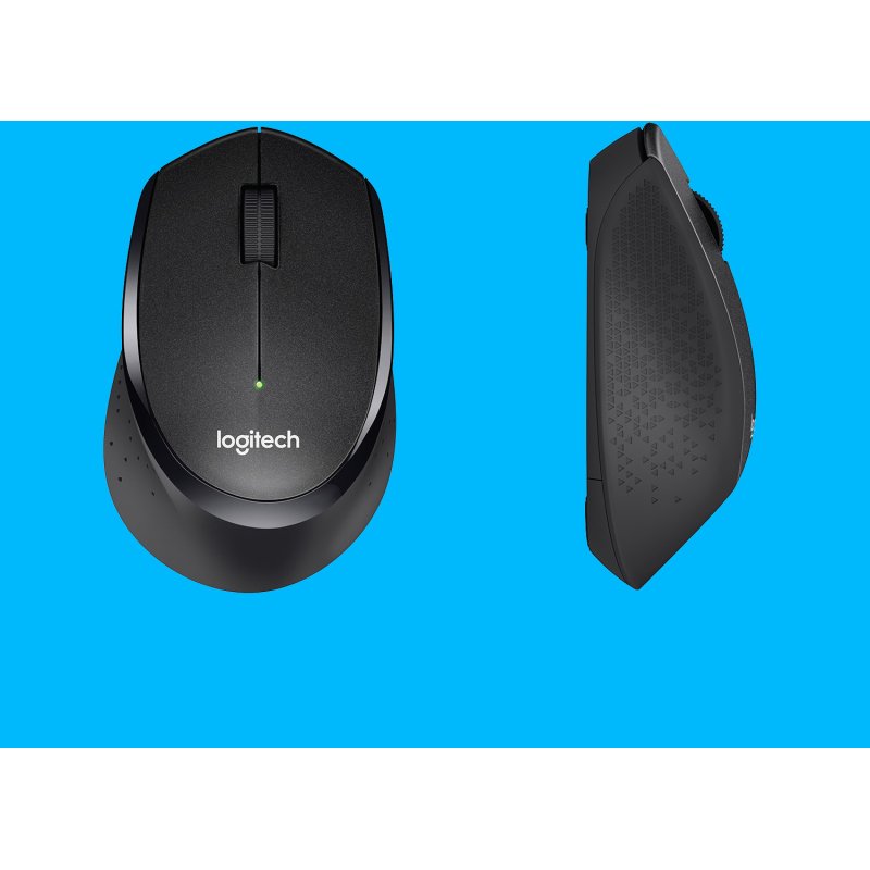 Logitech B330 Silent Plus souris Bureau Droitier RF sans fil Optique 1000 DPI