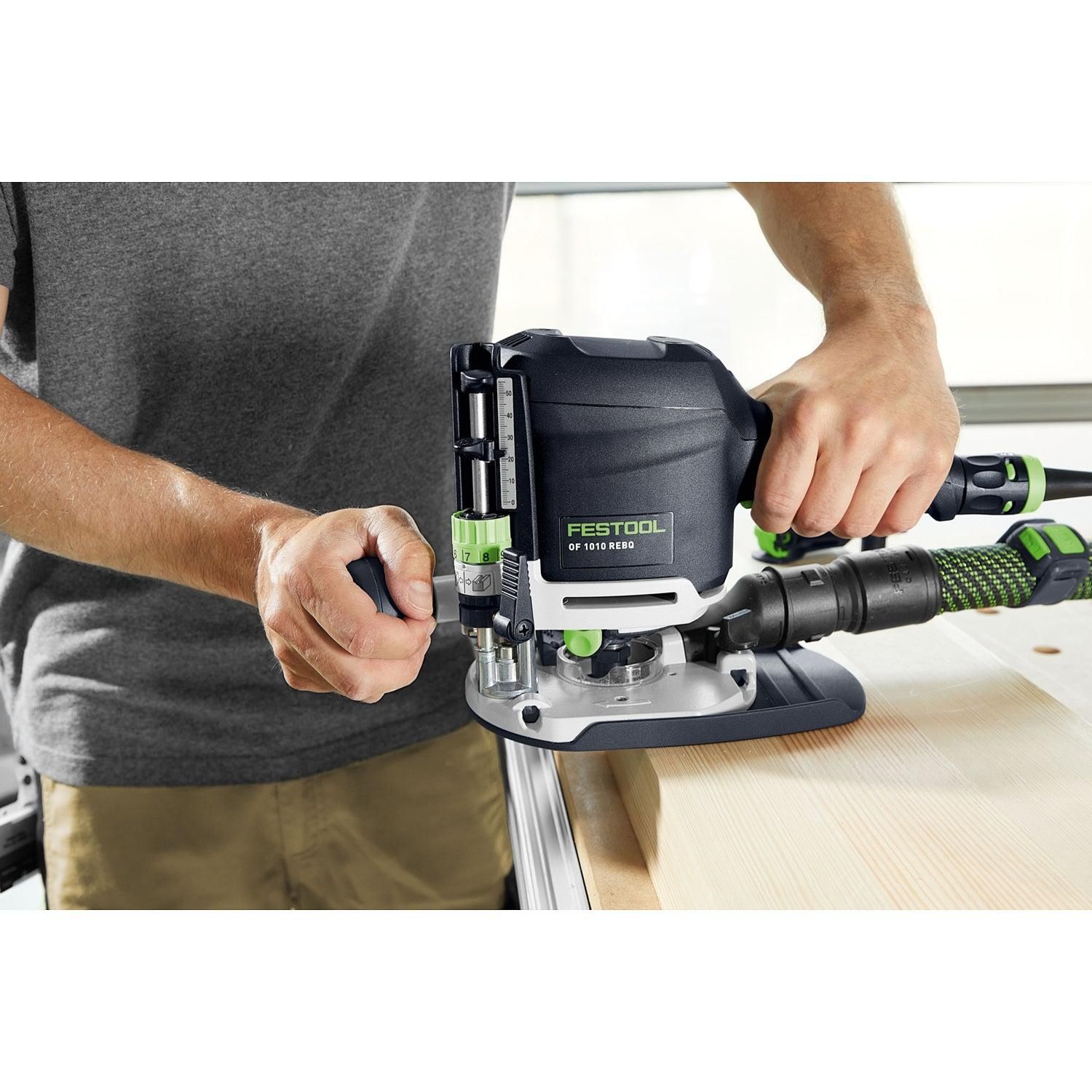 Festool OF 1010 REBQ-FS-Set Box Bovenfrees in Systainer met FS 800/2 Geleiderail - 578053