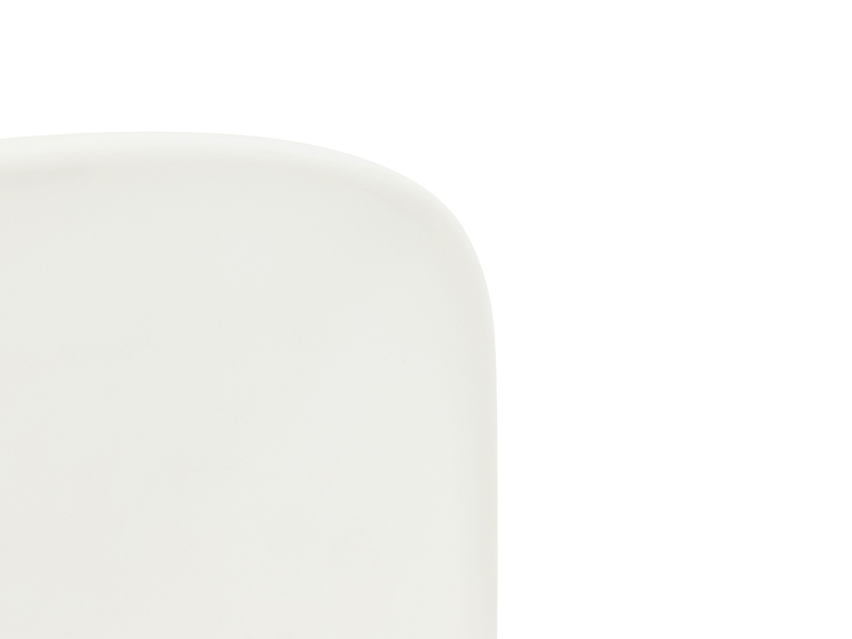 Normann Copenhagen Form Barstool barkruk 75cm met eiken onderstel grijs