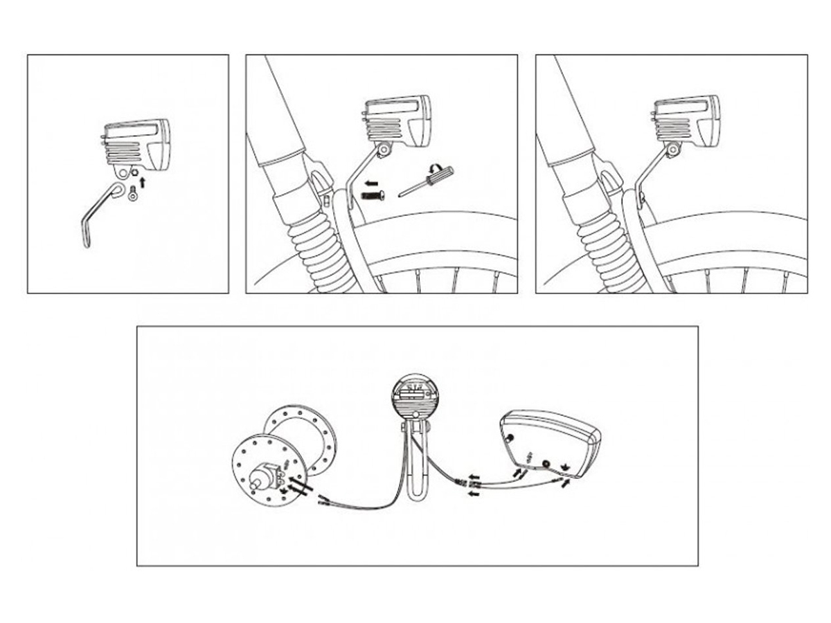 Lynx Dynamo Sensor koplamp