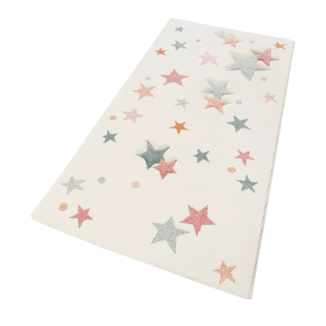 Kinderteppich Stern 200 x 290 cm