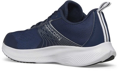 Saucony Ride Kids Treningssko, Navy/Silver