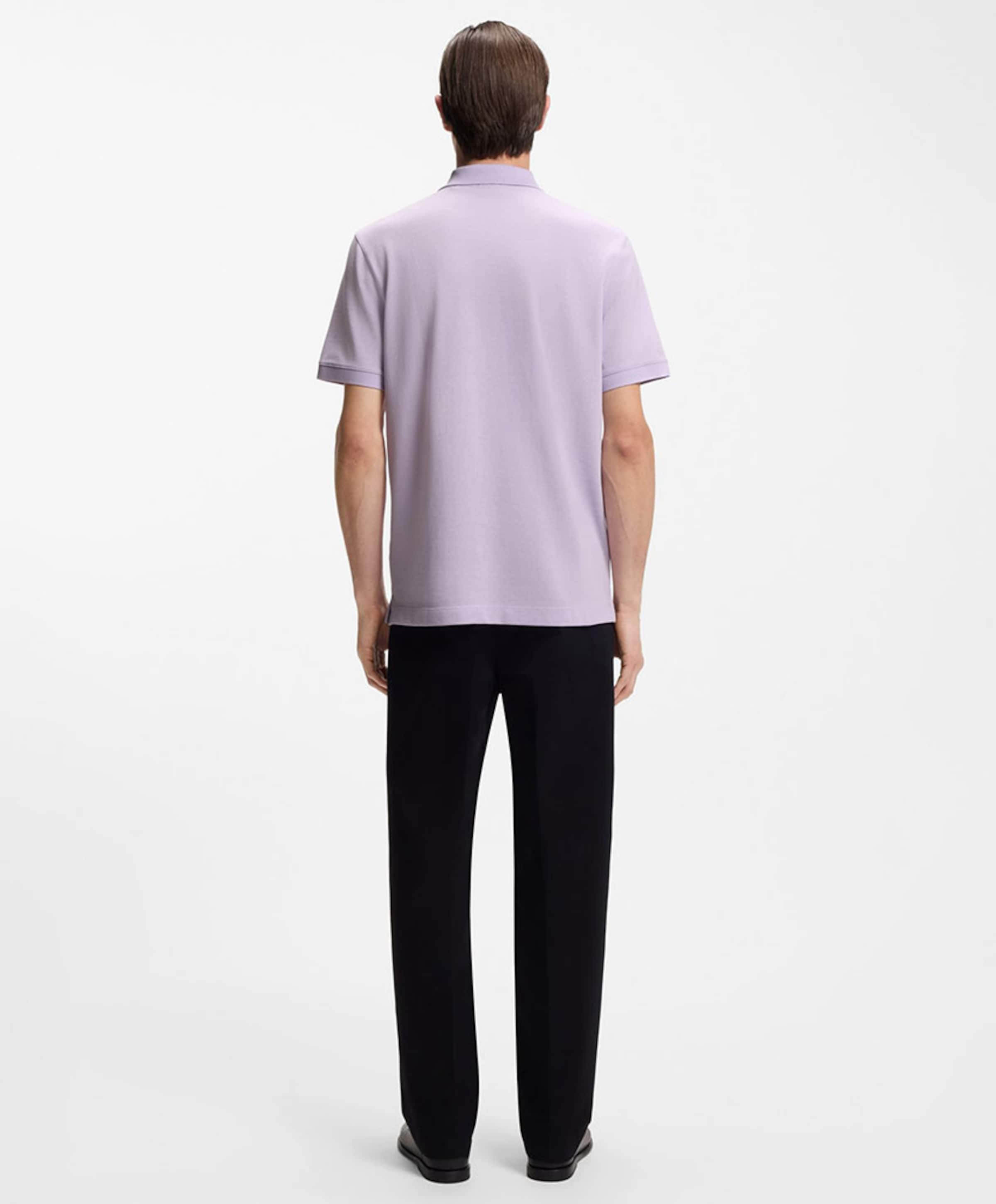 Boss Menswear Heren polo paars