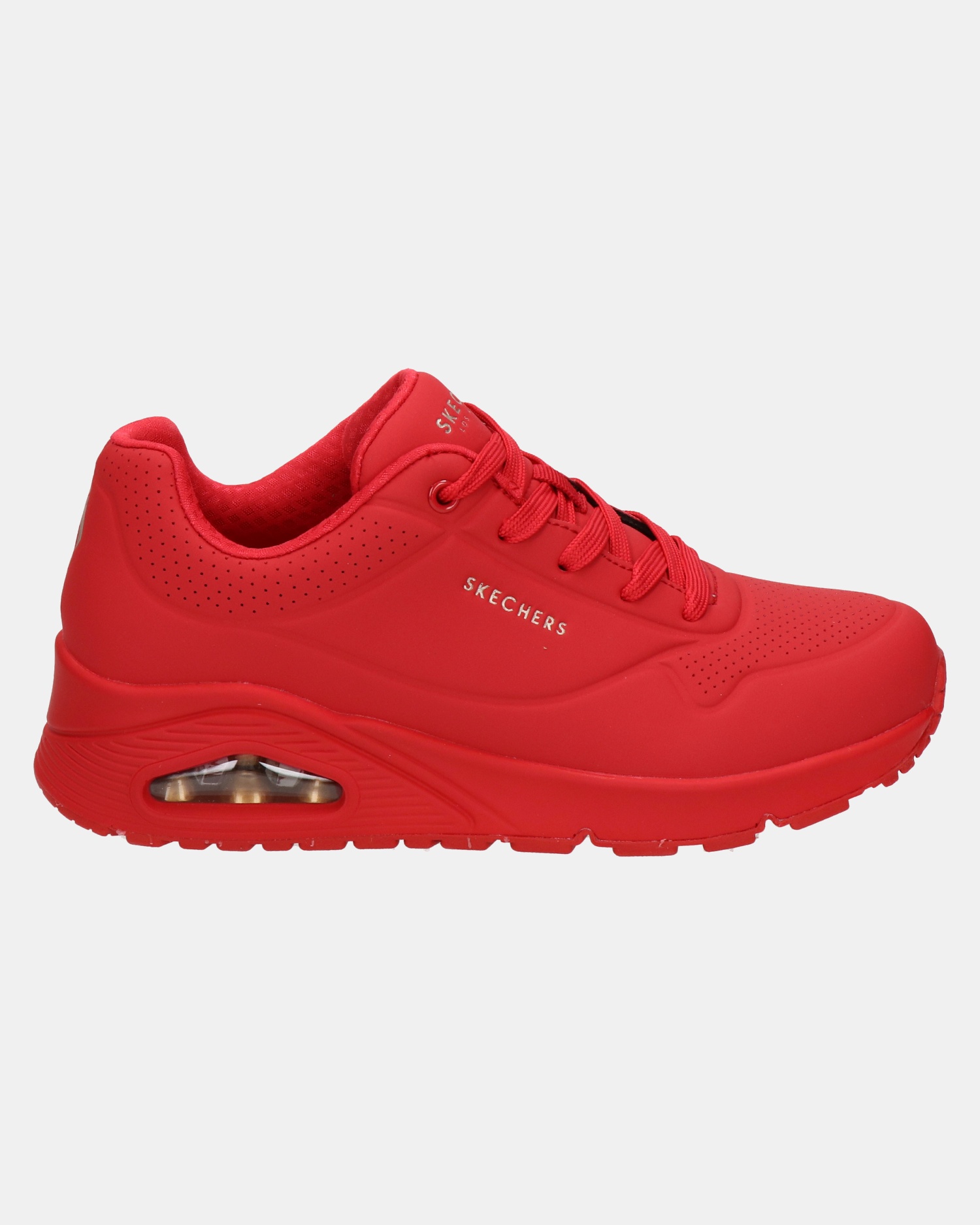 Skechers Street Uno Lage sneakers  - rood