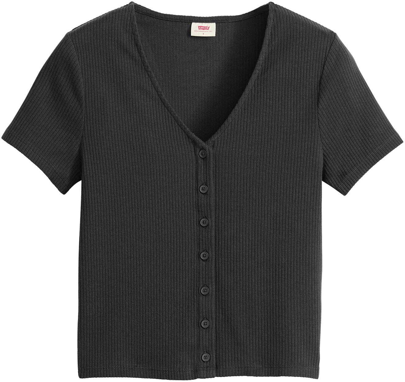 Levi's® V-Shirt , mit Knopfleiste