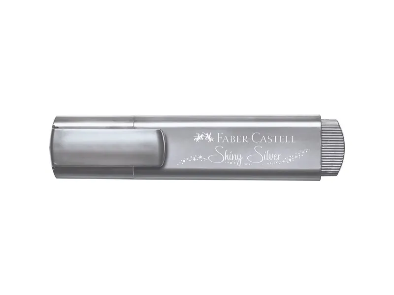 Faber-Castell TEXTLINER 46 Metallic - Highlighter - skinnende sølv - vandbaseret blæk - 1-2-5 mm