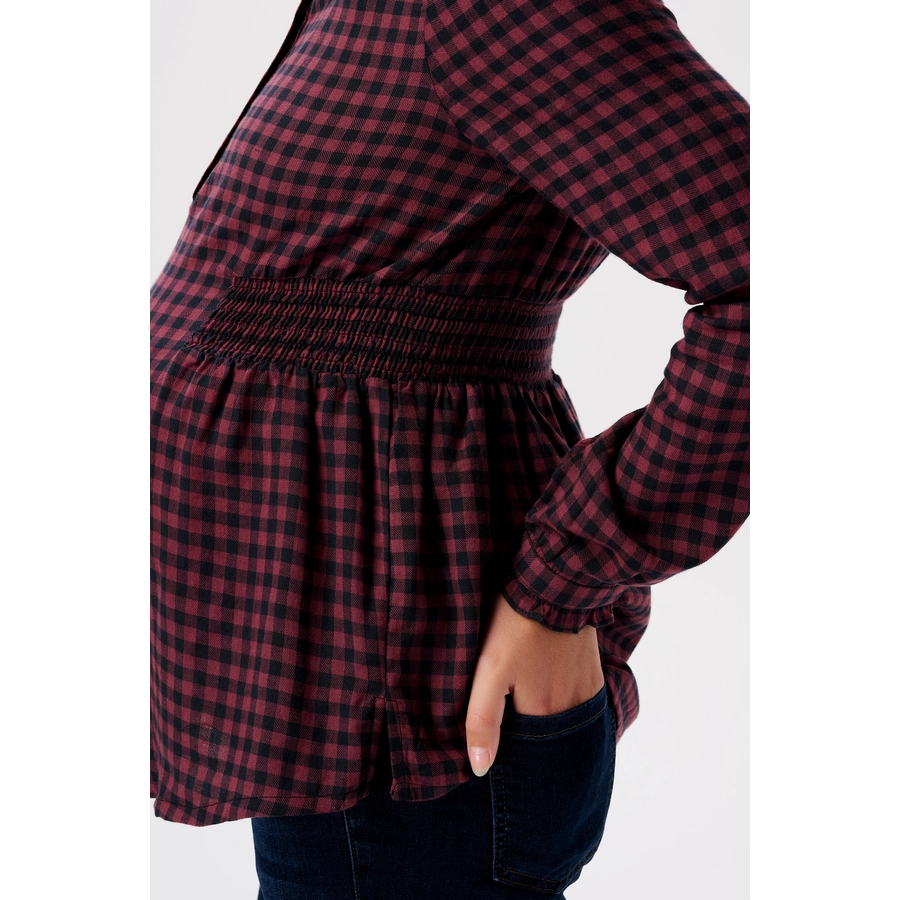 Esprit Bluse Plum red