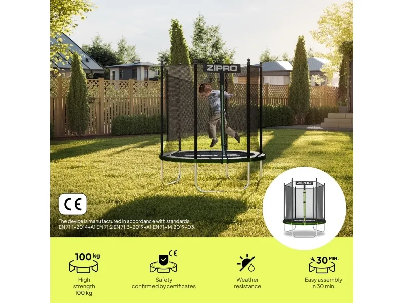 Jump Pro OUT med udvendigt net 4FT 127cm