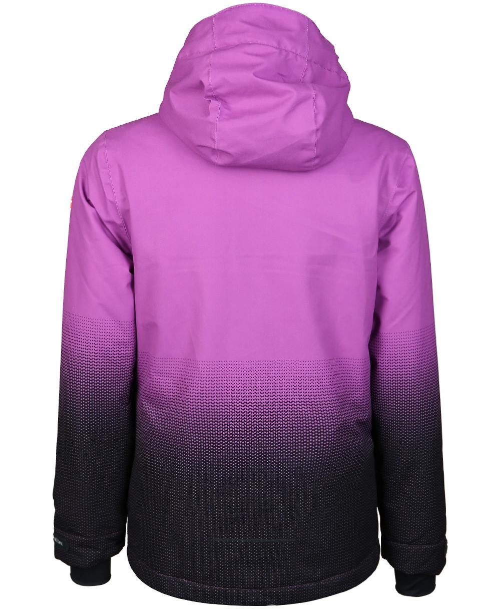 Funktionsjacke KSW 183 GRLS SKI in lila/schwarz