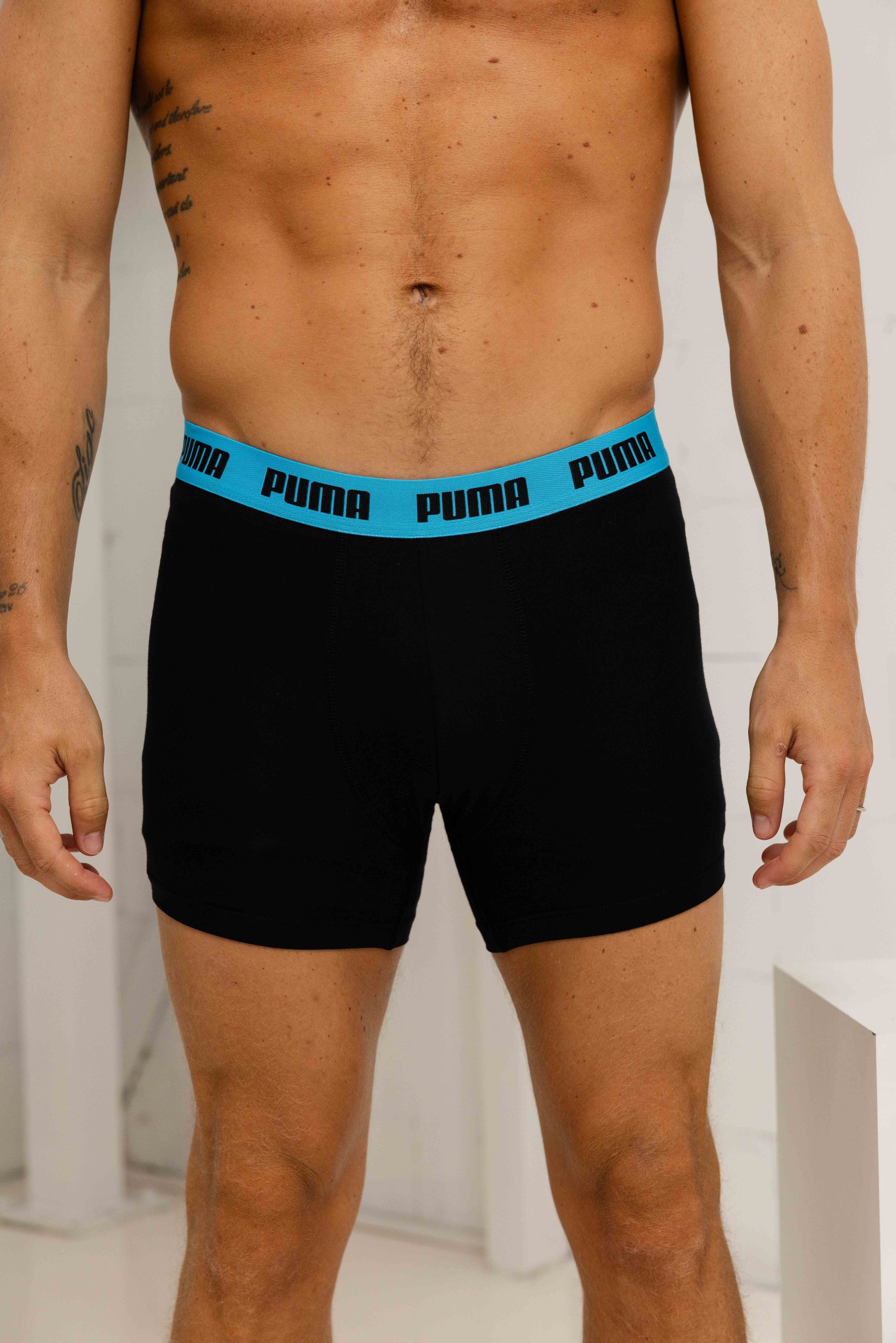 Puma Everyday Basic Boxershort Heren 3-Pack Black Pop