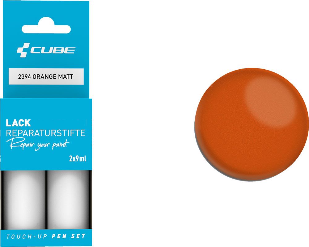 Cube Lackreparaturstift Set ORANGE matt kaufen | Bike-Discount