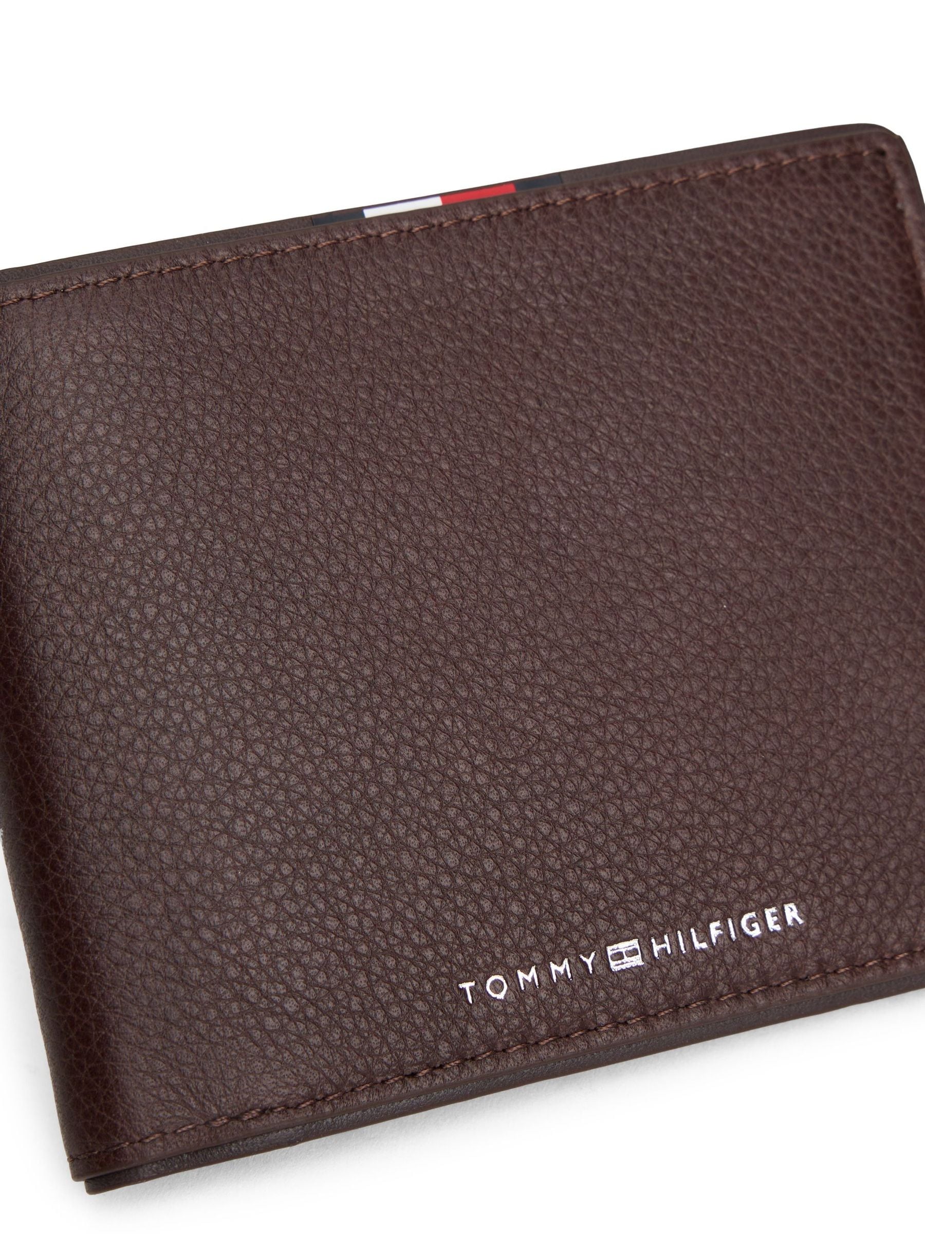 Tommy Hilfiger Corporate Leather Card And Coin Wallet