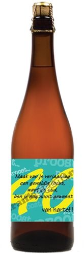 40 jaar Blond Bier 75 cl