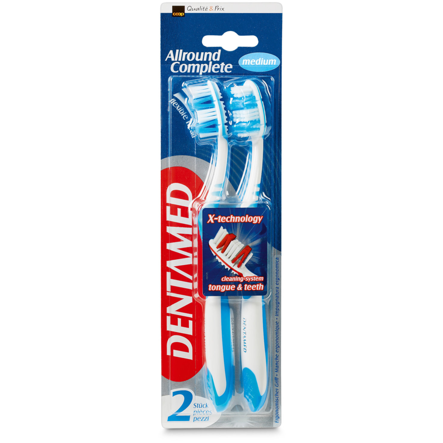 Dentamed Allround Complete Flexible Head medium 2 Stück