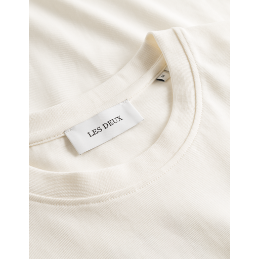 Les Deux Late Night Service T-shirt, Light Ivory, XL
