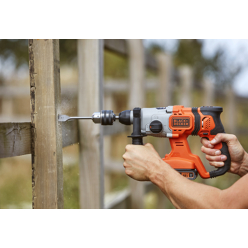 BLACK DECKER accu boorhamer BCD900E2K-QW (incl. 2 accu's en lader)