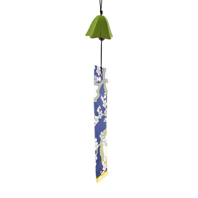 Jouet du vent en fonte - Campanule vert Aromandise