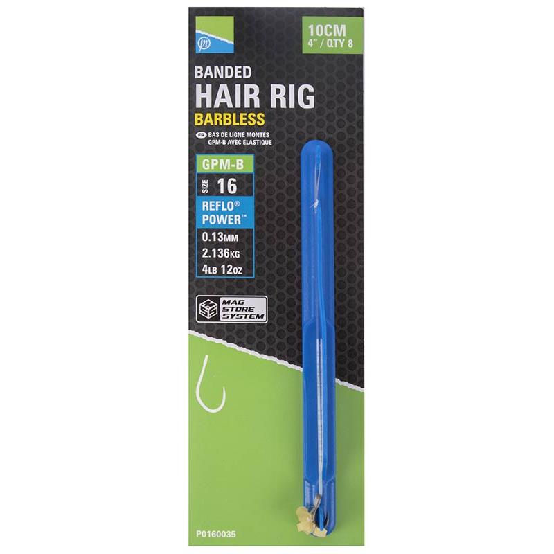 Bas De Ligne Preston Innovations Gpm-B Banded Hair Rigs