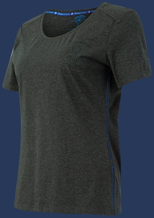 T-Shirt Lady OTLSU LuNitCTec, Anthracitemelange