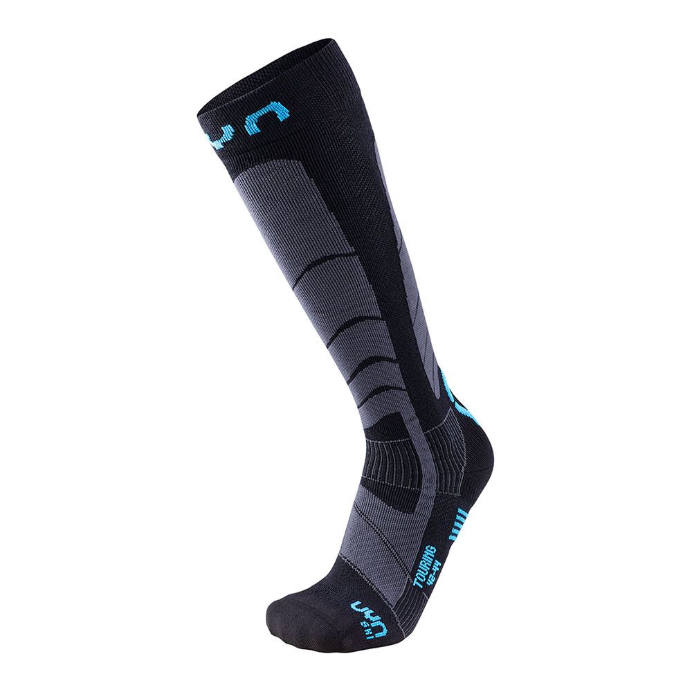 Uyn CHAUSSETTES DE SKI DE RANDONNEE - Chaussettes Homme black/azure