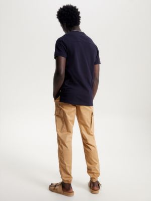 Polo Slim Fit com Gola Mandarim