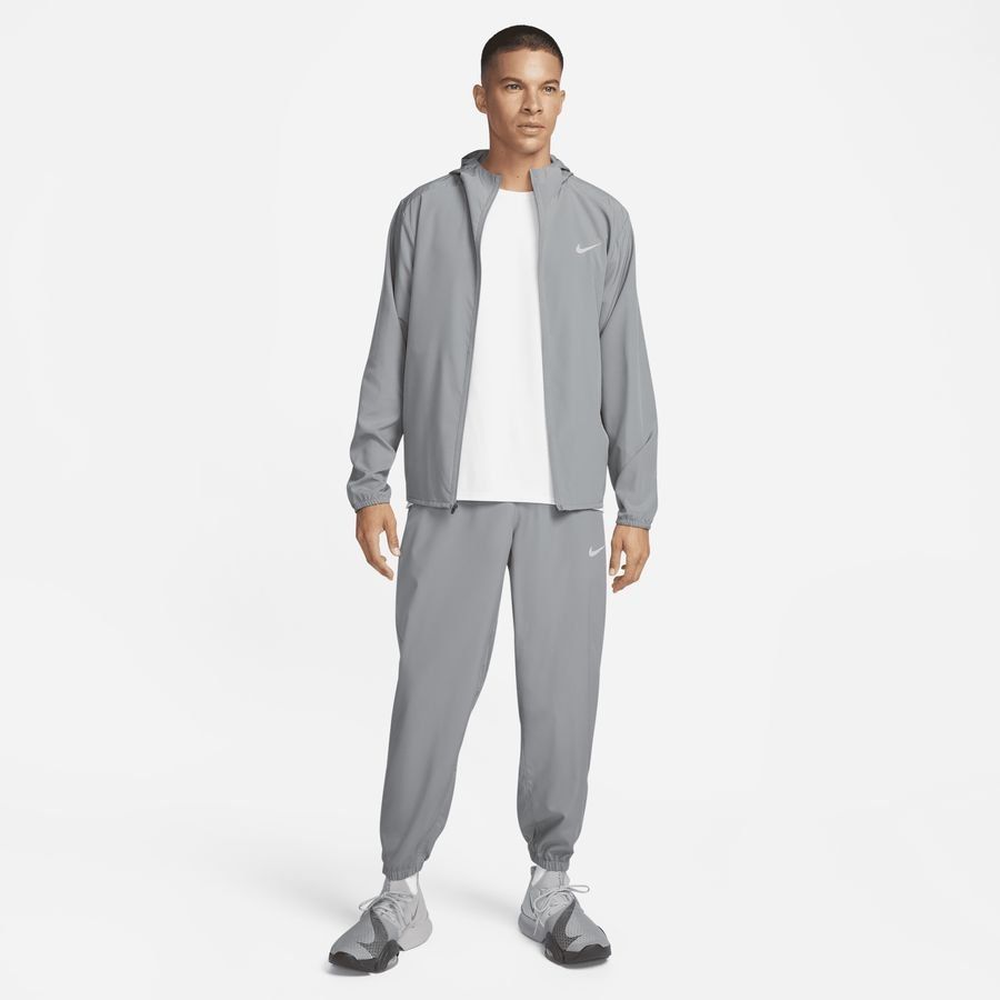 Nike Form Men's Dri-FIT Hooded Vers SMOKE GREY/REFLECTIVE SILV
