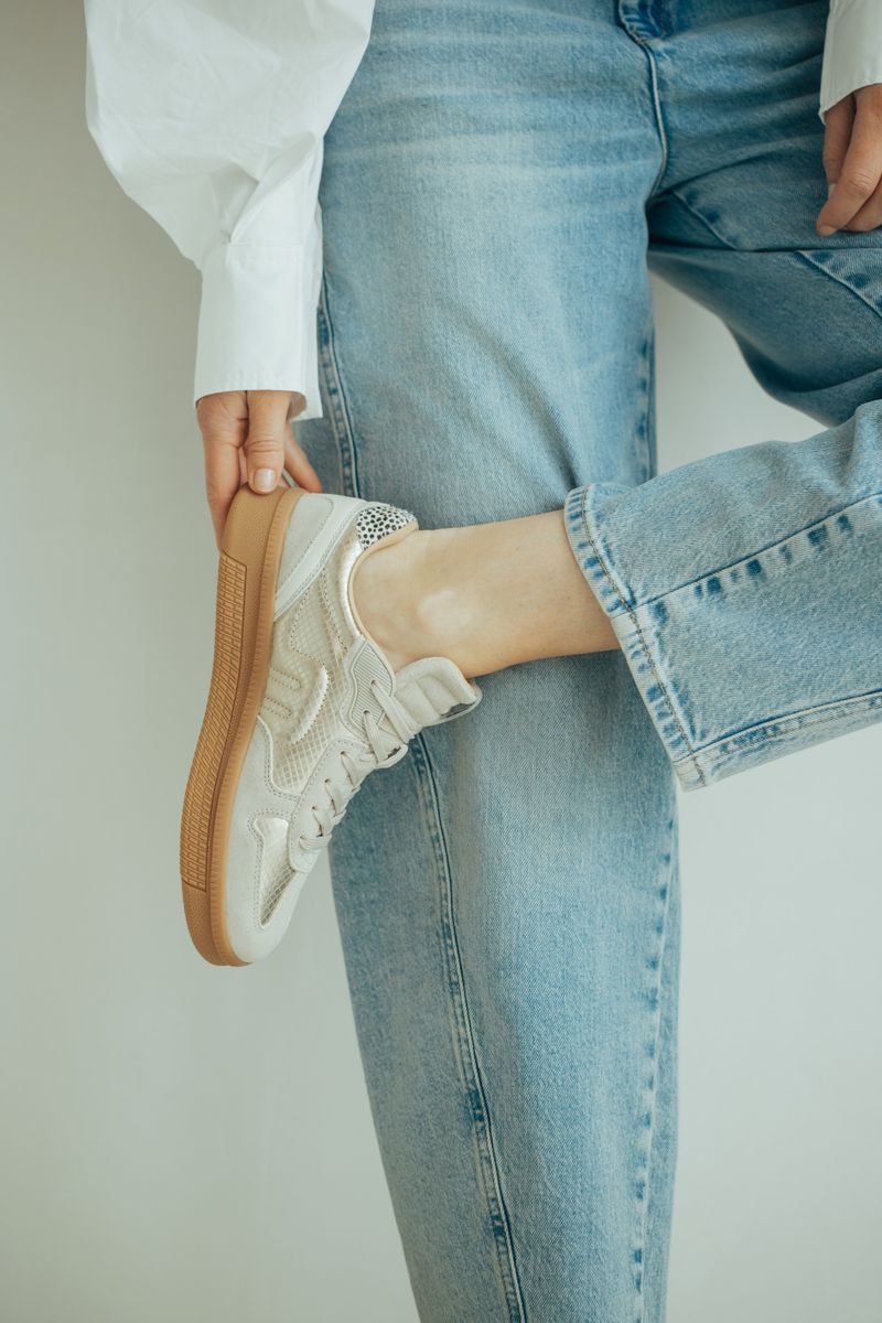 Maruti Yale Sneakers Beige Dames