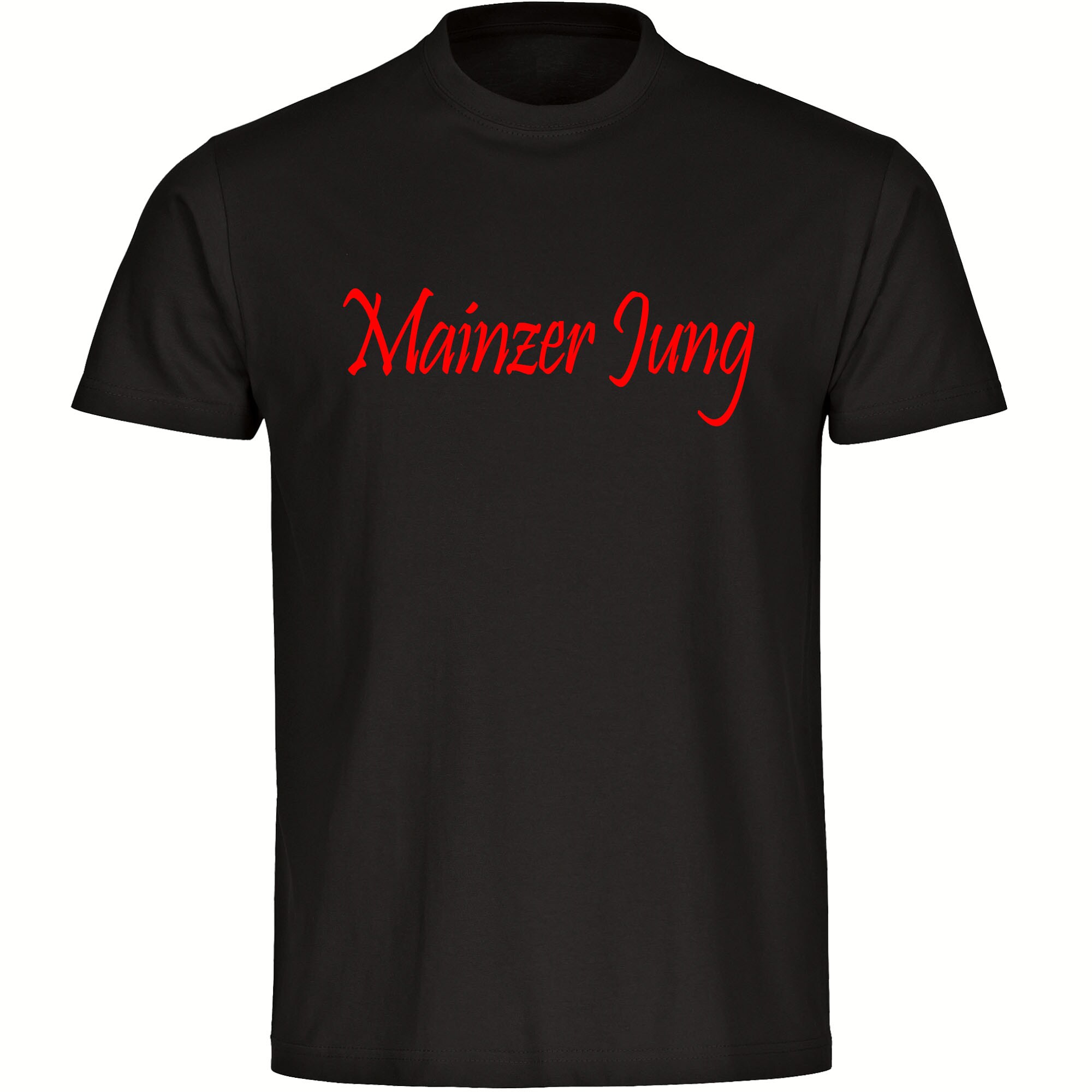 multifanshop® Herren T-Shirt - Mainz - Mainzer Jung - Druck rot