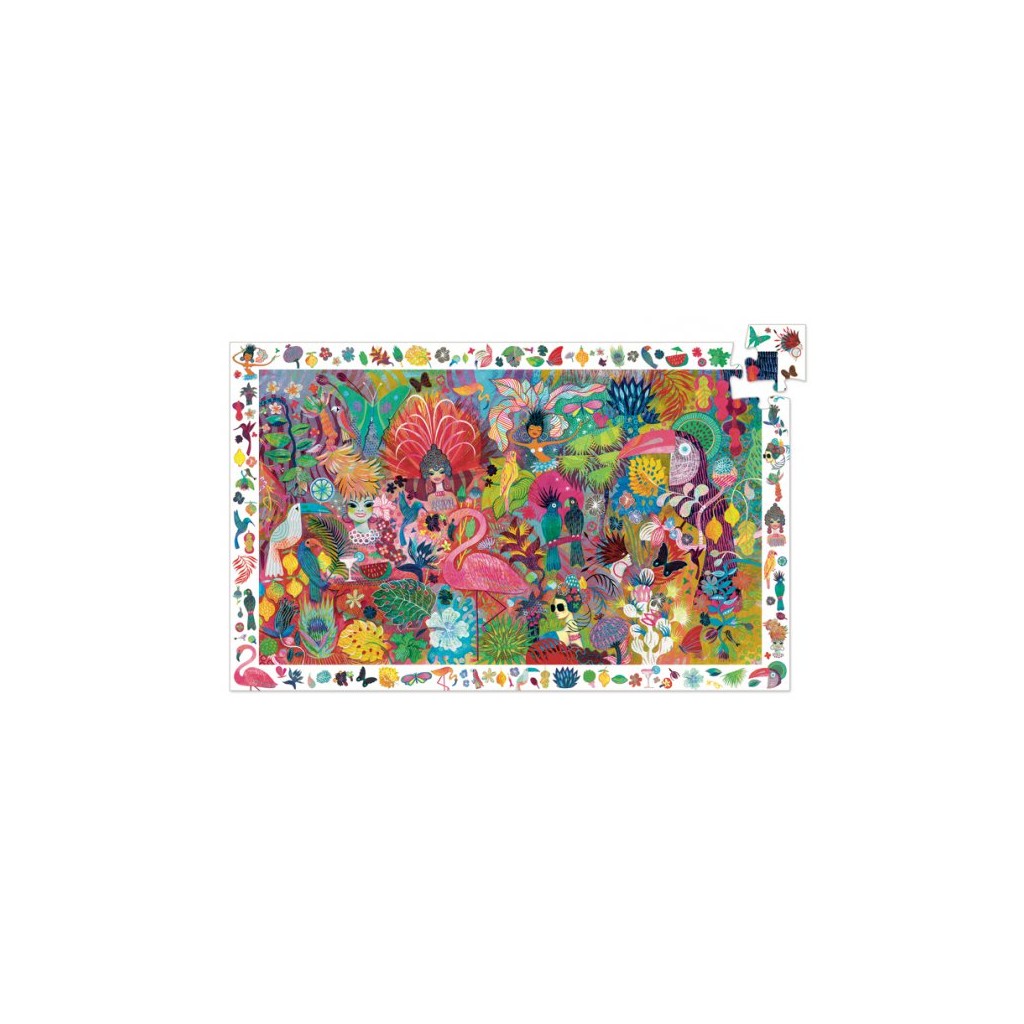Puzzle Observation - Carnaval de Rio – 200 Pièces