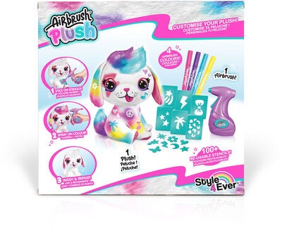 Style 4 Ever Airbrush Plush Kosedyr Hundevalp