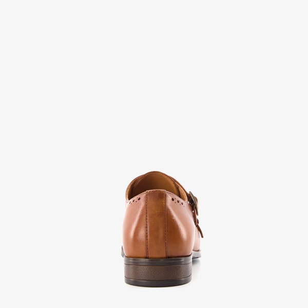 Van Beers leren heren gespschoenen