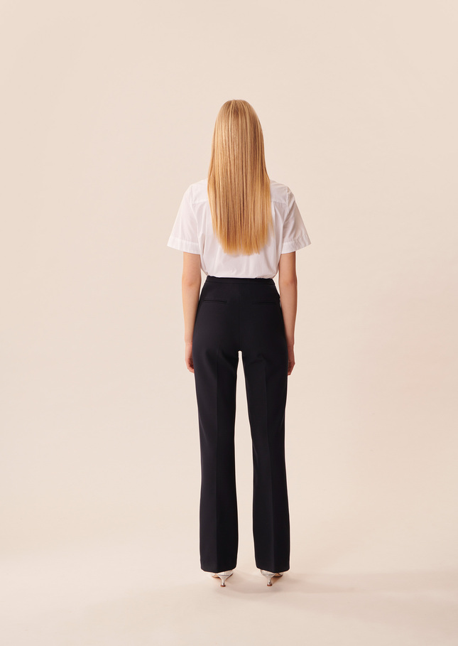 Pantalon Perlitableu nuit en toile double