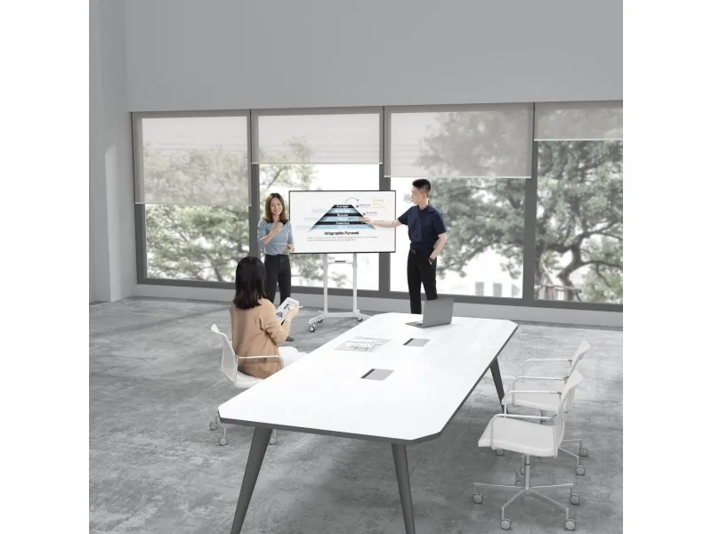 Mobile Stand Rotating White, VESA 600x400
