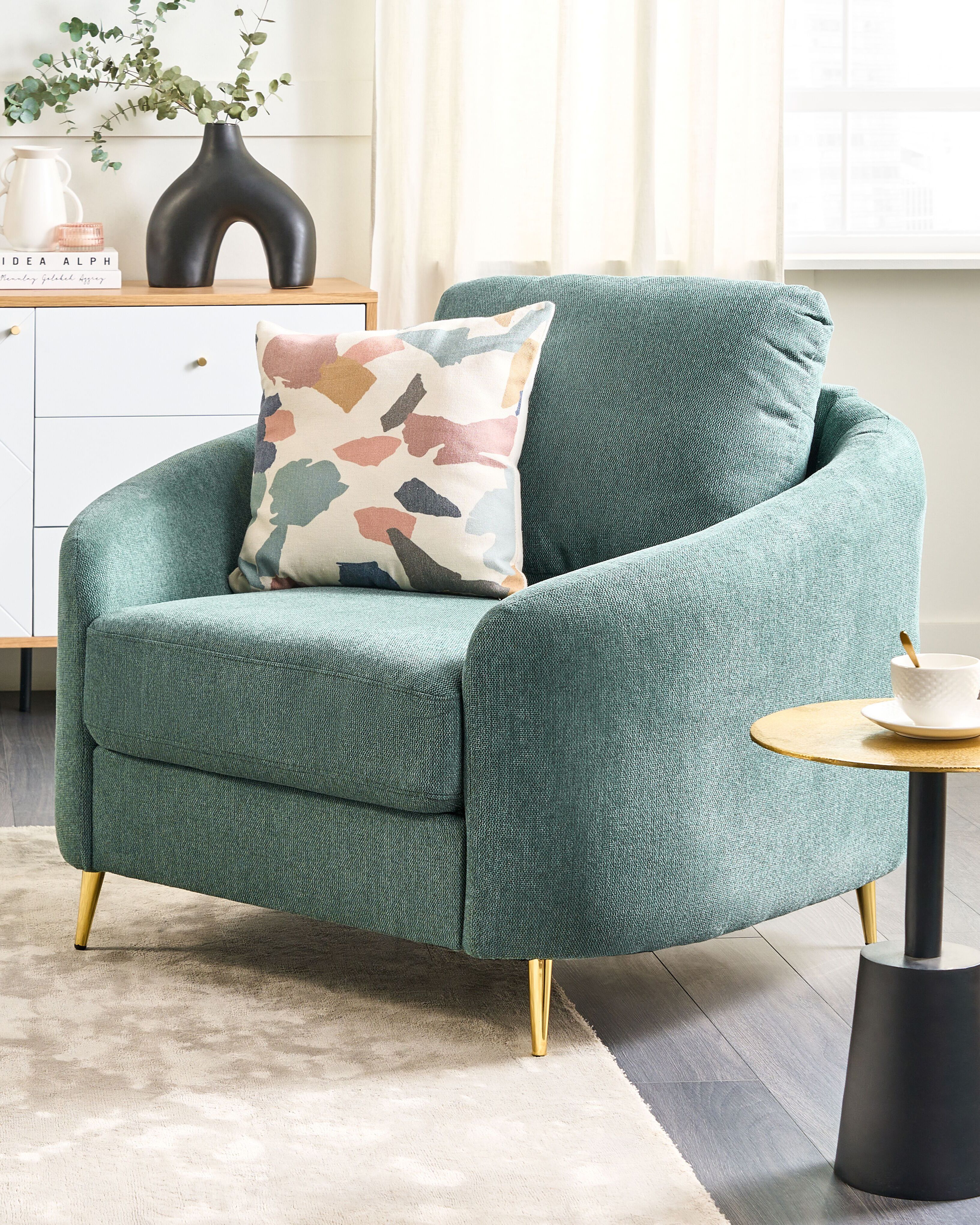Fauteuil TROSA Stof Groen