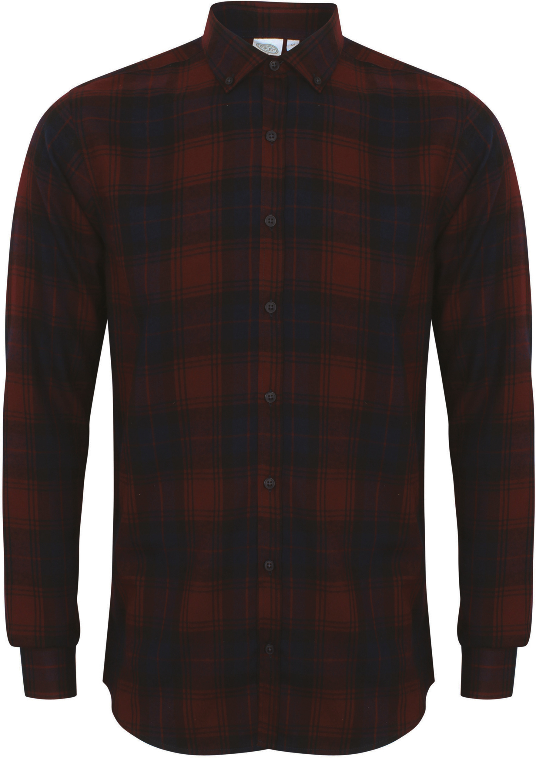 Skinnifit SFM560 - Chemise Élégante à Carreaux Skinnifit