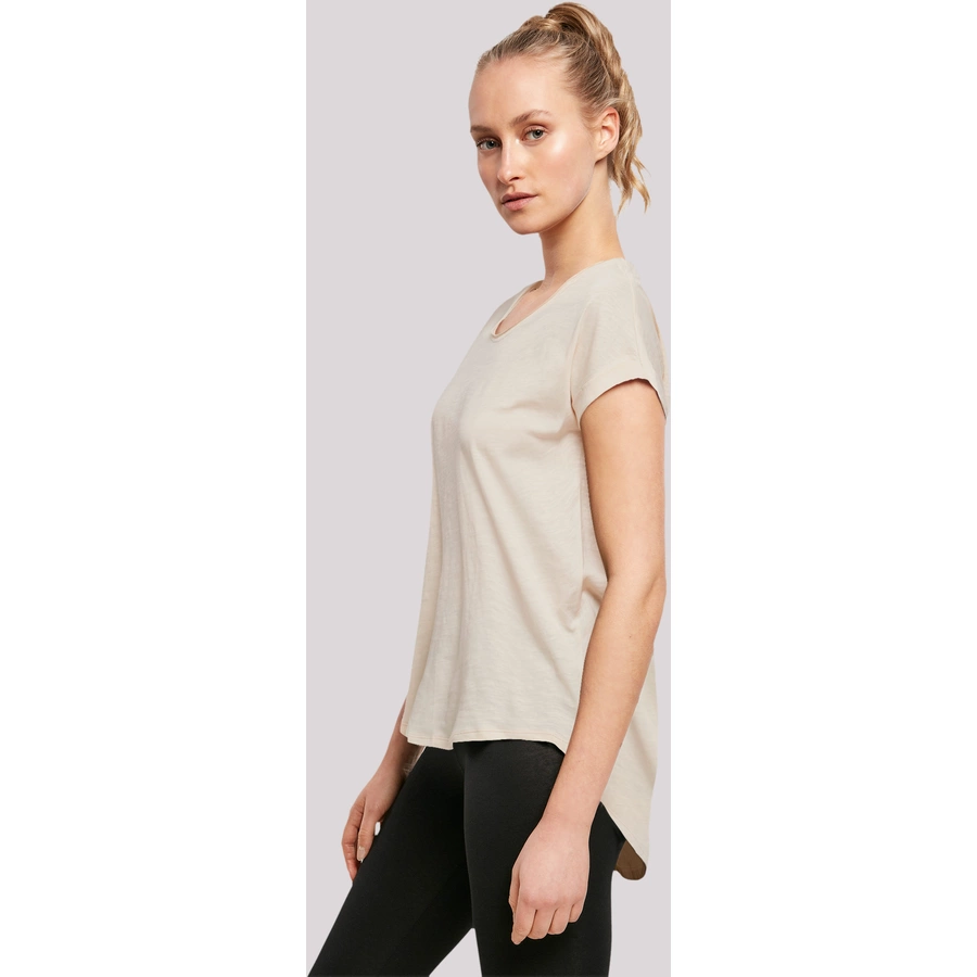 F4NT4STIC Long Cut T-Shirt Japan Flower Whitesand
