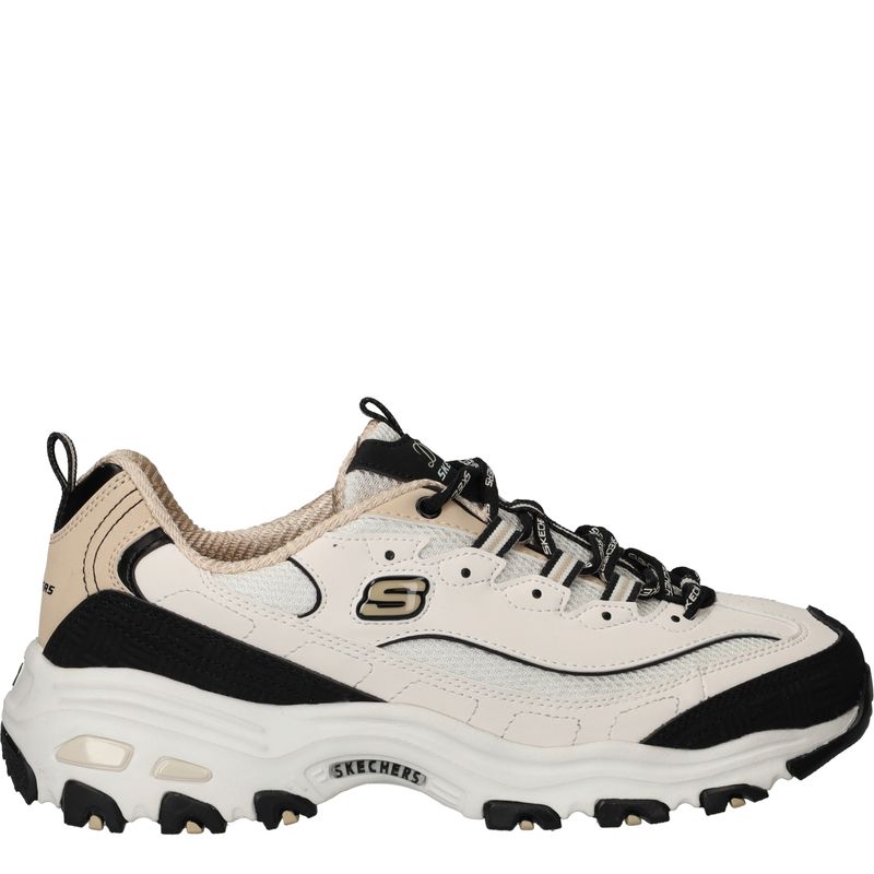 Skechers D Lites Retro Rewind Sneakers Beige Dames