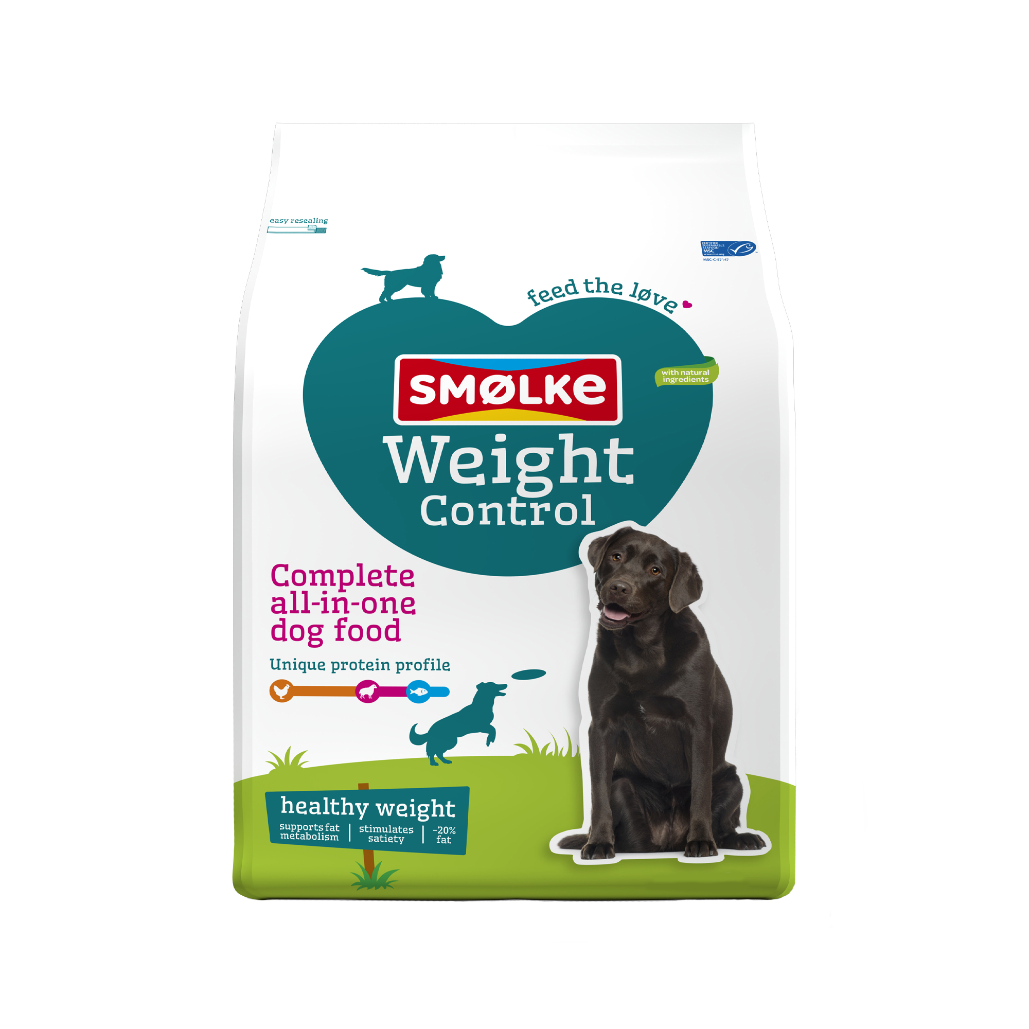 Smølke Hond Adult Weight Control