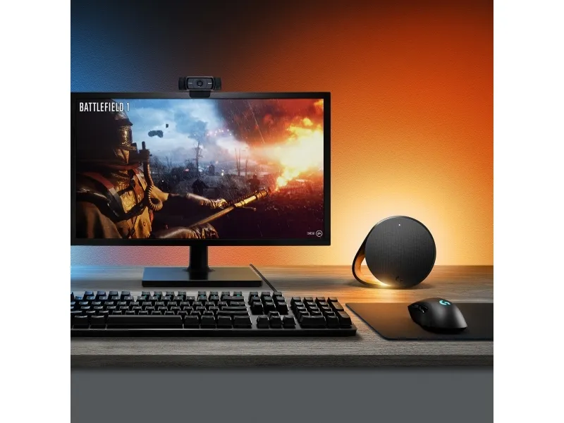 Logitech G560 - Højttalersystem - til PC - 2.1-kanal - trådløs - Bluetooth - USB - 120 Watt (Total)
